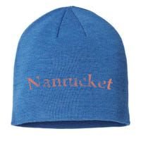 Classic Distressed Red Nantucket Gift Sustainable Beanie