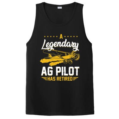 Crop Duster Retro Vintage Plane AG Pilot Has Retired Premium PosiCharge Competitor Tank