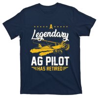 Crop Duster Retro Vintage Plane AG Pilot Has Retired Premium T-Shirt