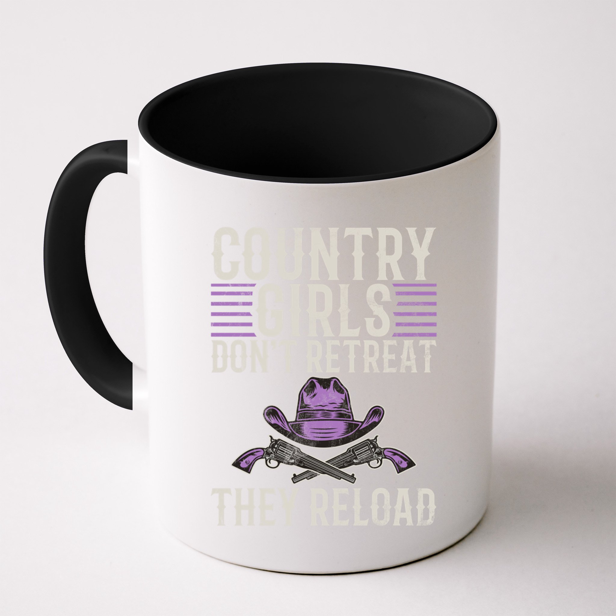 Country Dont Retreat They Reload Country Great Gift Mug