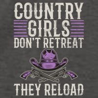 Country Dont Retreat They Reload Country Great Gift Vector Backpack