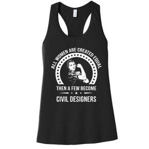 Civil Designer Shirts For Women | Civil Designer Women's Racerback Tank