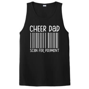 Cheer Dad Scan For Payment The Cheer Father Fathers Day PosiCharge Competitor Tank