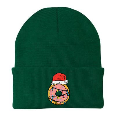 Christmas Donut Santa Cute Xmas Baking Baker Knit Cap Winter Beanie