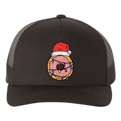 Christmas Donut Santa Cute Xmas Baking Baker Yupoong Adult 5-Panel Trucker Hat