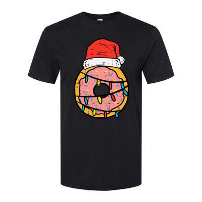 Christmas Donut Santa Cute Xmas Baking Baker Softstyle® CVC T-Shirt