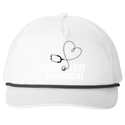 Cardiology Departt Stethoscope Heart Surgeons Surgery Meaningful Gift Snapback Five-Panel Rope Hat