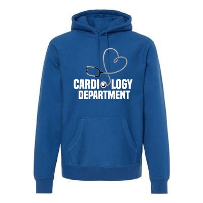 Cardiology Departt Stethoscope Heart Surgeons Surgery Meaningful Gift Premium Hoodie