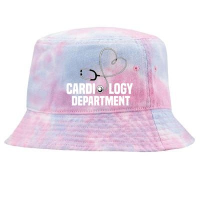 Cardiology Departt Stethoscope Heart Surgeons Surgery Meaningful Gift Tie-Dyed Bucket Hat