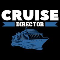Cruise Director Ship Cruising Vacation Captain Backpack