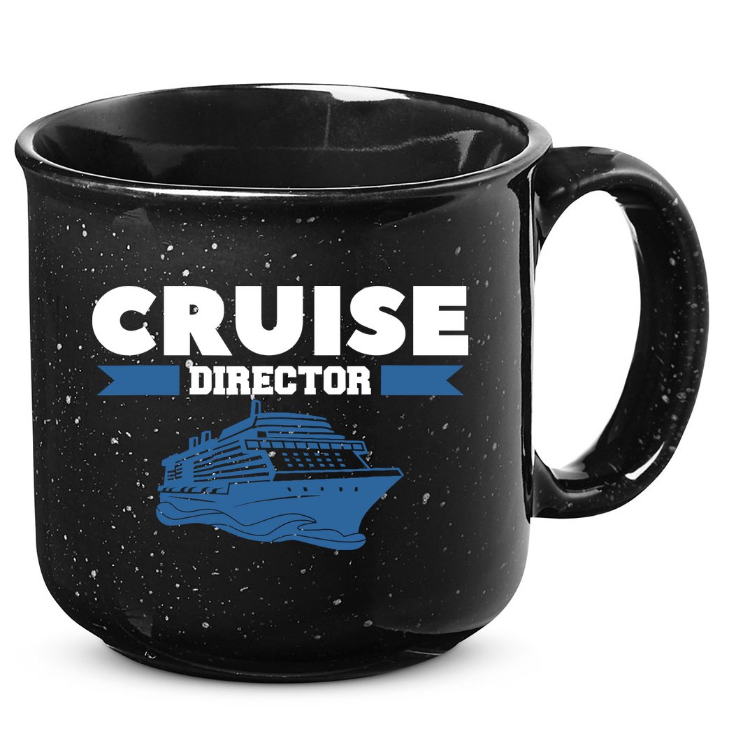 Cruise Director Ship Cruising Vacation Captain 15oz Campfire Ceramic Mug
