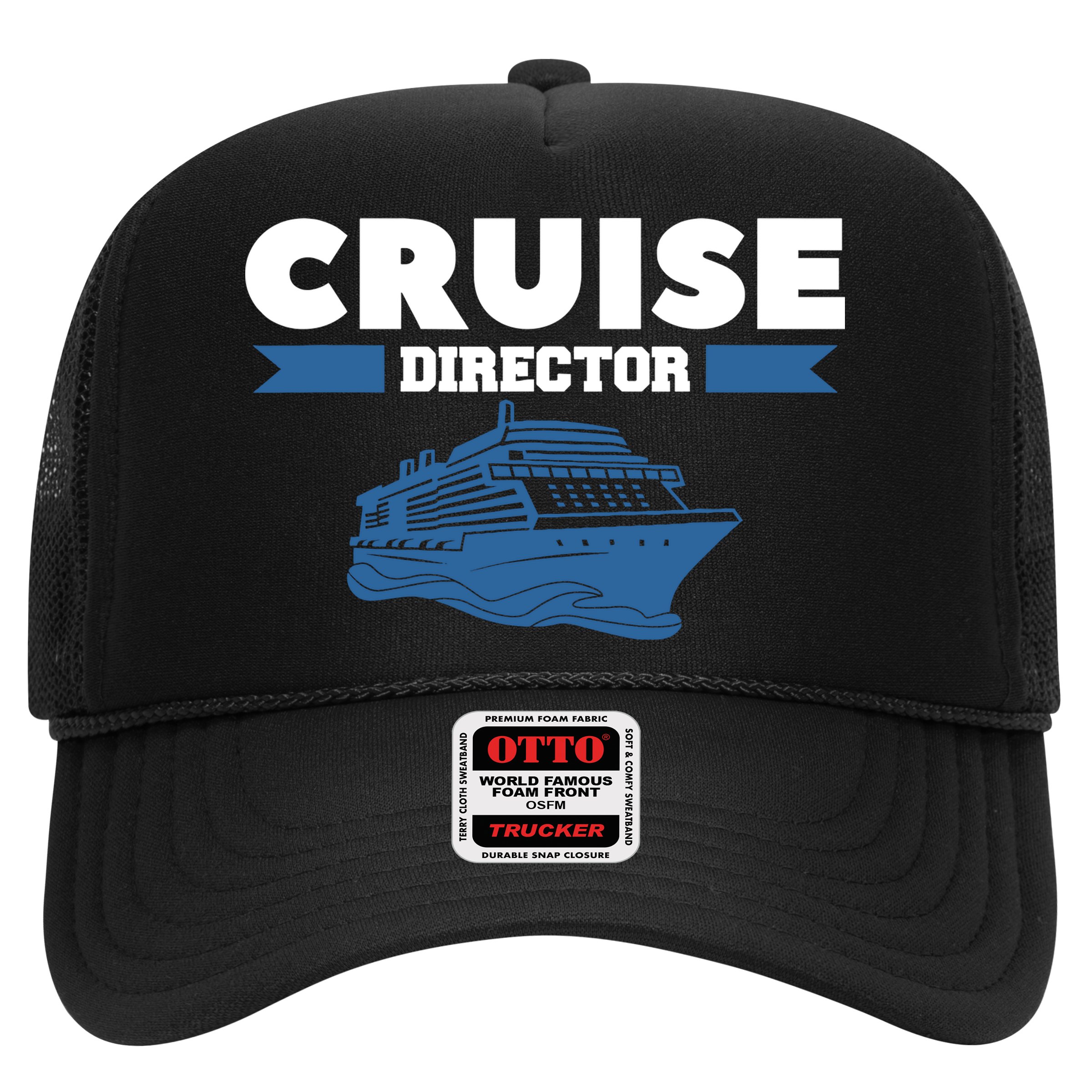 Cruise Director Ship Cruising Vacation Captain Hat