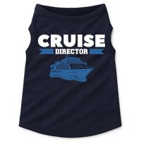 Cruise Director Ship Cruising Vacation Captain Doggie Tank