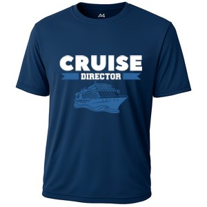 Cruise Director Ship Cruising Vacation Captain Cooling Performance Crew T-Shirt