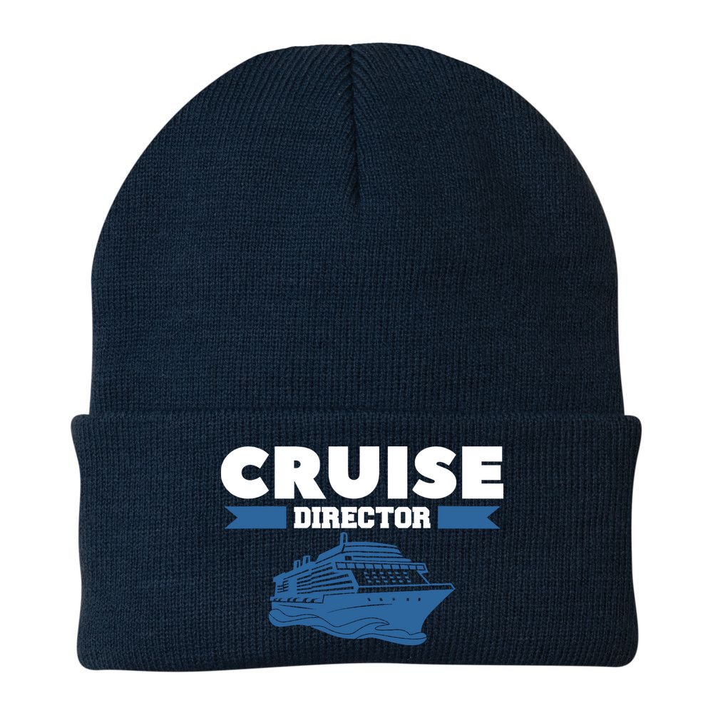 Cruise Director Ship Cruising Vacation Captain Beanie
