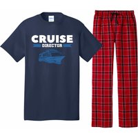 Cruise Director Ship Cruising Vacation Captain Pajama Set