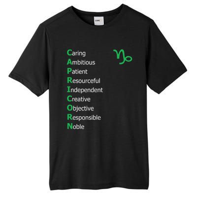 Cute Dandelion Saying Astrology Flower Zodiac Capricorn Tall Fusion ChromaSoft Performance T-Shirt