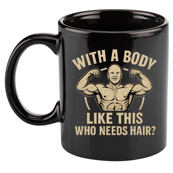 Celebrate Dad's Strength and Humor 11oz C Handle Ceramic Mug