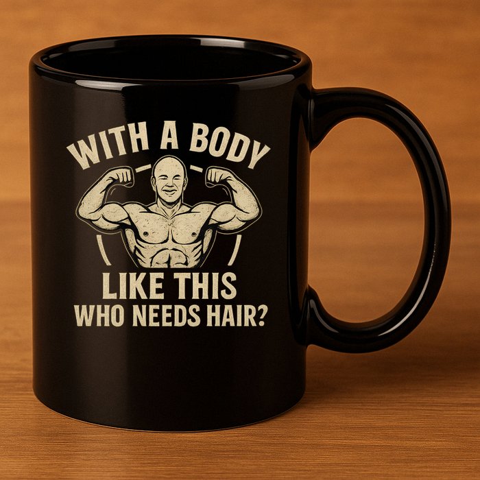 Celebrate Dad's Strength and Humor 11oz C Handle Ceramic Mug