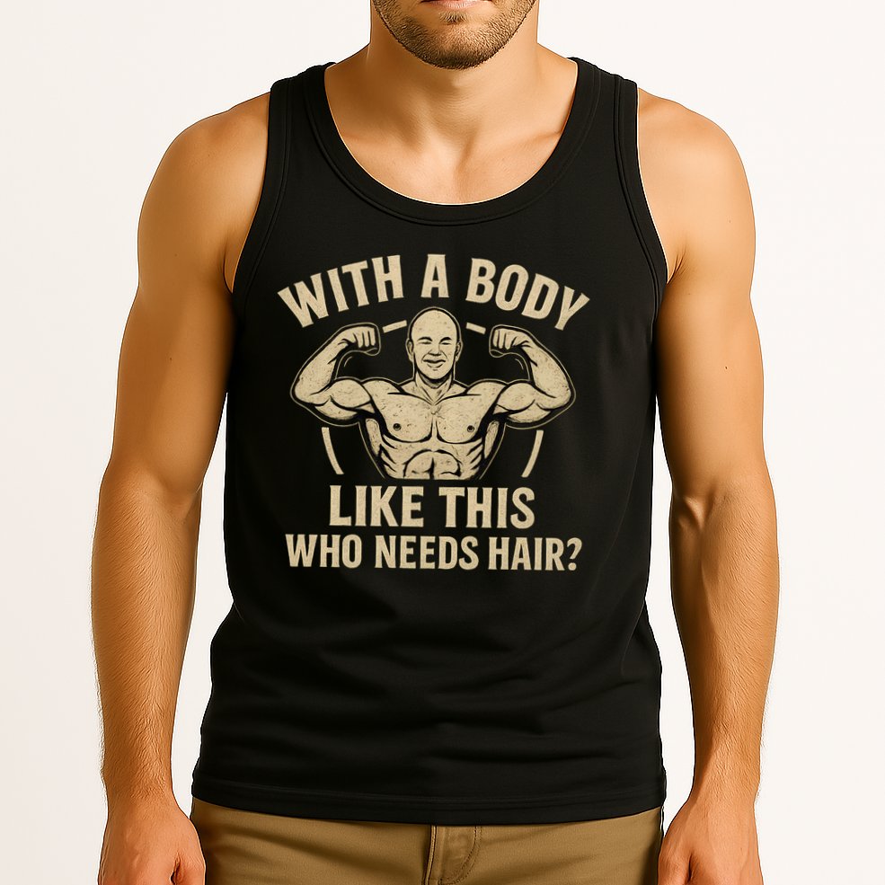Celebrate Dad's Strength and Humor Tank Top