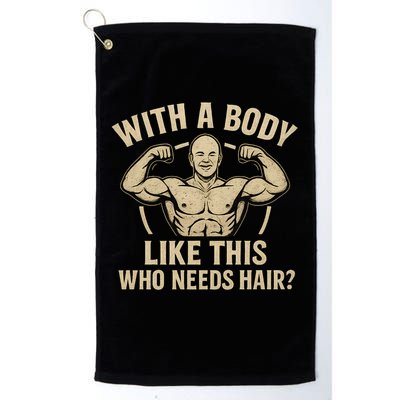 Celebrate Dad's Strength and Humor Golf Towel