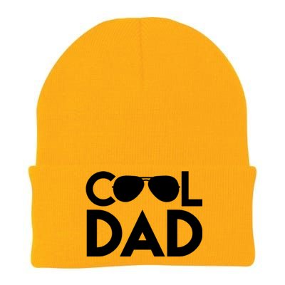 Cool Dad Sunglass Fathers Day Knit Cap Winter Beanie