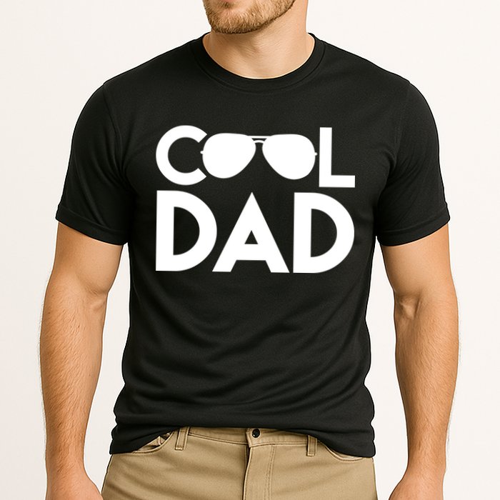 Cool Dad Sunglass Fathers Day Cooling Performance Crew T-Shirt