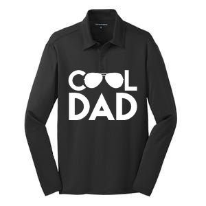 Cool Dad Sunglass Fathers Day Silk Touch Performance Long Sleeve Polo