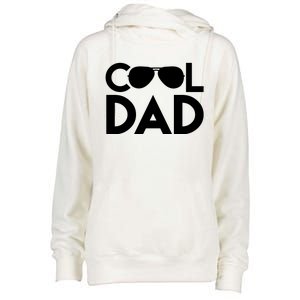 Cool Dad Sunglass Fathers Day Womens Funnel Neck Pullover Hood