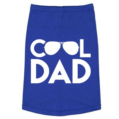 Cool Dad Sunglass Fathers Day Doggie Tank