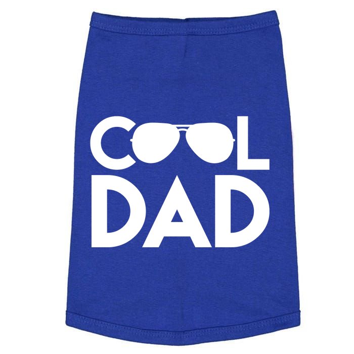 Cool Dad Sunglass Fathers Day Doggie Tank