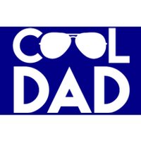 Cool Dad Sunglass Fathers Day Bumper Sticker