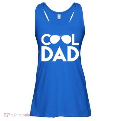 Cool Dad Sunglass Fathers Day Ladies Essential Flowy Tank