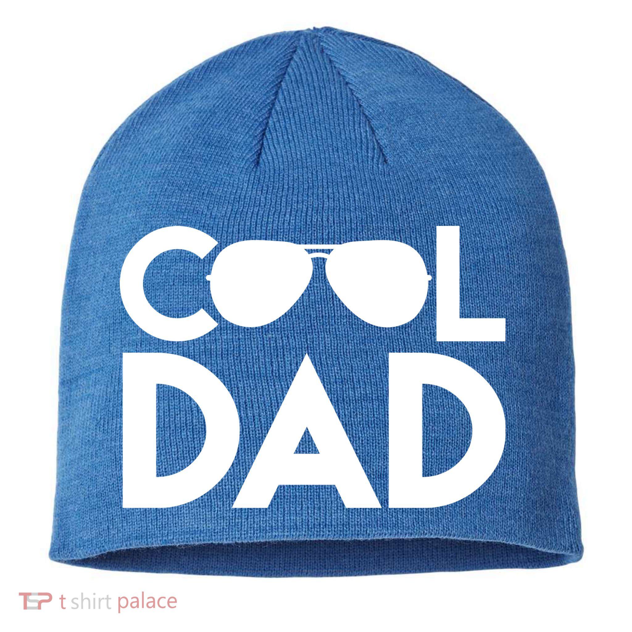 Cool Dad Sunglass Fathers Day Sustainable Beanie