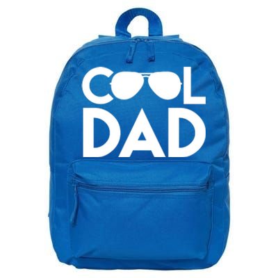 Cool Dad Sunglass Fathers Day 16 in Basic Backpack