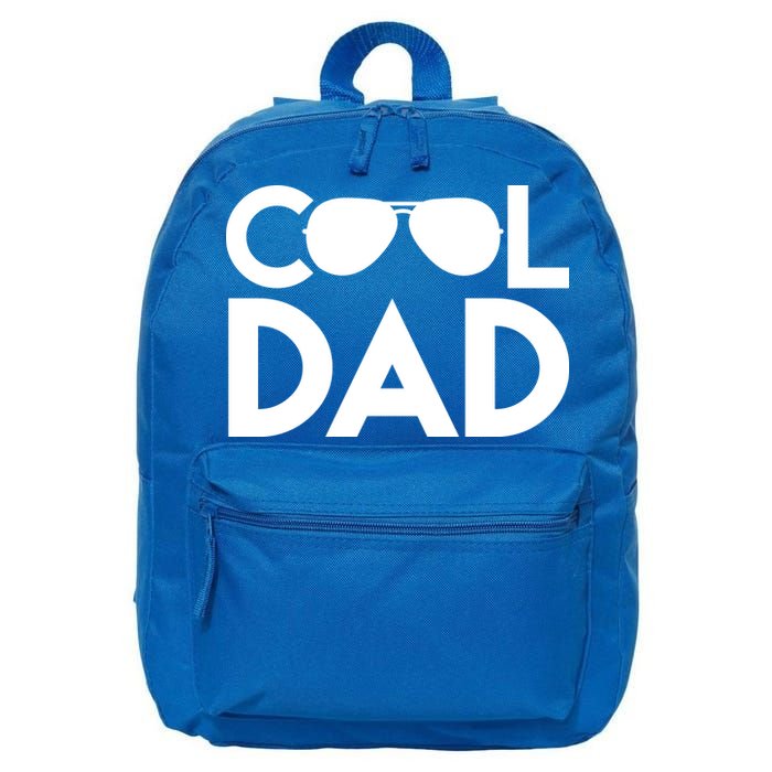 Cool Dad Sunglass Fathers Day 16 in Basic Backpack