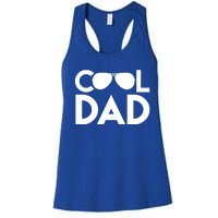 Cool Dad Sunglass Fathers Day Women's Racerback Tank