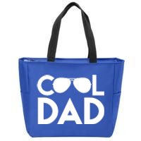 Cool Dad Sunglass Fathers Day Zip Tote Bag