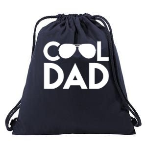 Cool Dad Sunglass Fathers Day Drawstring Bag