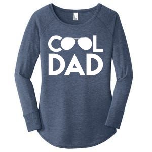 Cool Dad Sunglass Fathers Day Women's Perfect Tri Tunic Long Sleeve Shirt