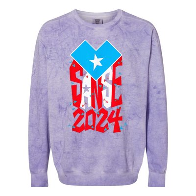 Corazon De Sanse 2024 Colorblast Crewneck Sweatshirt