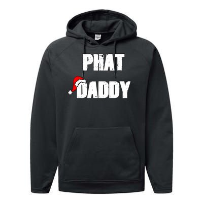 Christmas Daddy Santa Claus Father Family Matching Pajamas Performance Fleece Hoodie