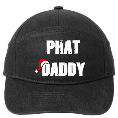 Christmas Daddy Santa Claus Father Family Matching Pajamas 7-Panel Snapback Hat