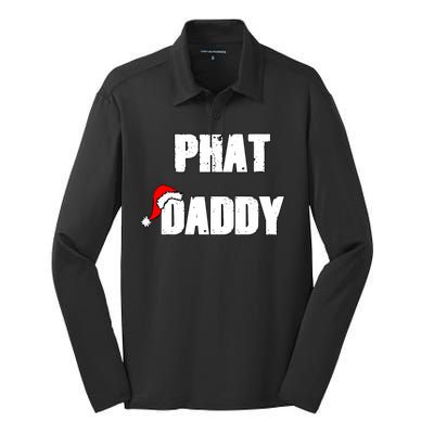 Christmas Daddy Santa Claus Father Family Matching Pajamas Silk Touch Performance Long Sleeve Polo