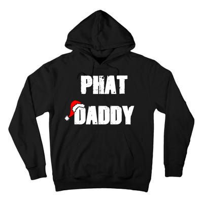 Christmas Daddy Santa Claus Father Family Matching Pajamas Tall Hoodie