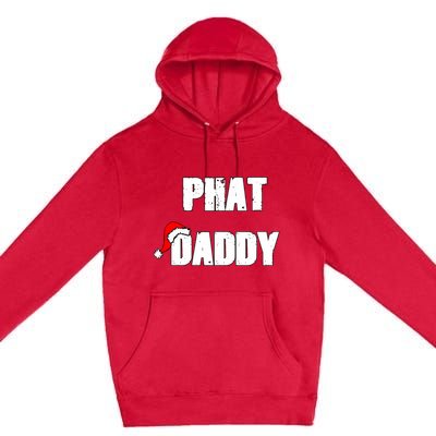 Christmas Daddy Santa Claus Father Family Matching Pajamas Premium Pullover Hoodie