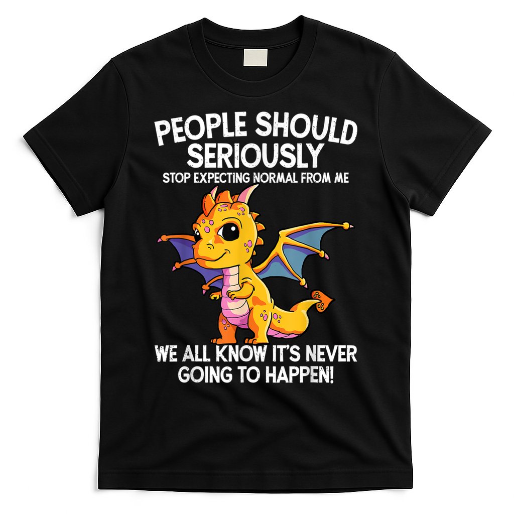 Cute Dragon Seriously Dragon For Women And Girls T-Shirt