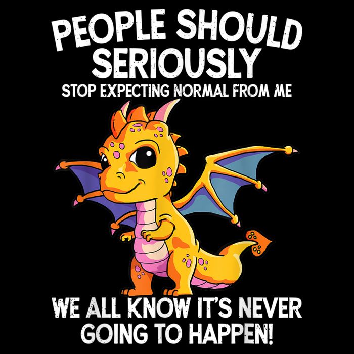 Cute Dragon Seriously Dragon For Women And Girls 16 in Basic Backpack