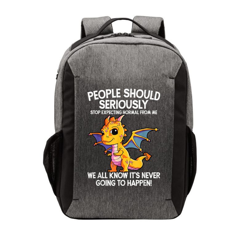 Cute Dragon Seriously Dragon For Women And Girls Vector Backpack