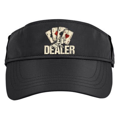 Casino Dealer Shirt Poker Dealer Shirt Costume Accessories Adult Drive Performance Visor